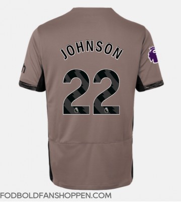 Tottenham Hotspur Brennan Johnson #22 Tredjetrøje 2023-24 Kortærmet